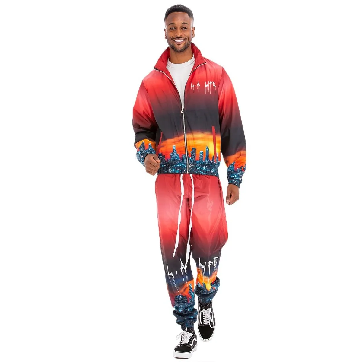 Red Origin Windbreaker Set