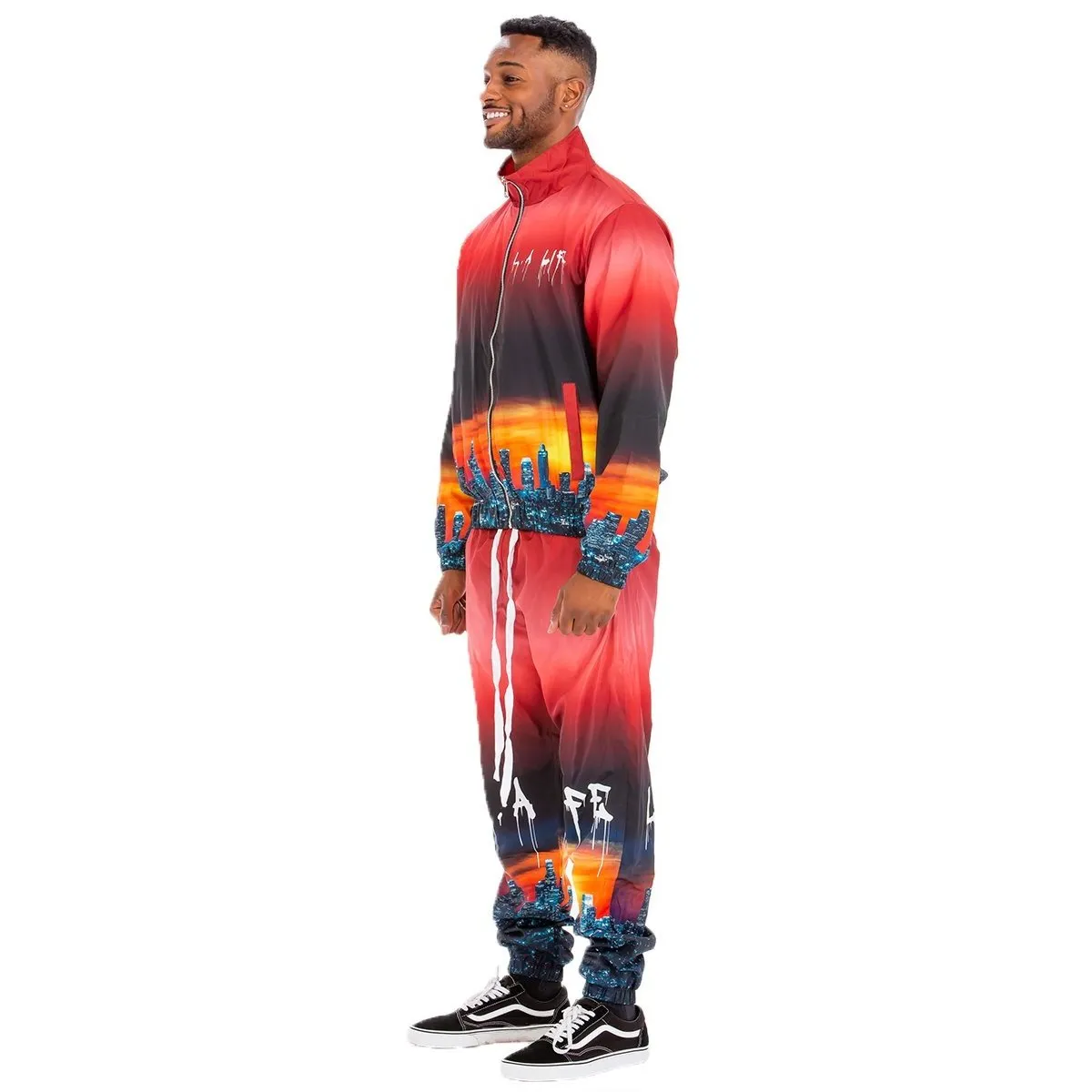 Red Origin Windbreaker Set