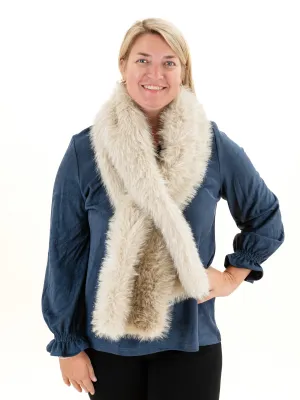 Sparkle Faux Fur Scarf by Ivy Jane