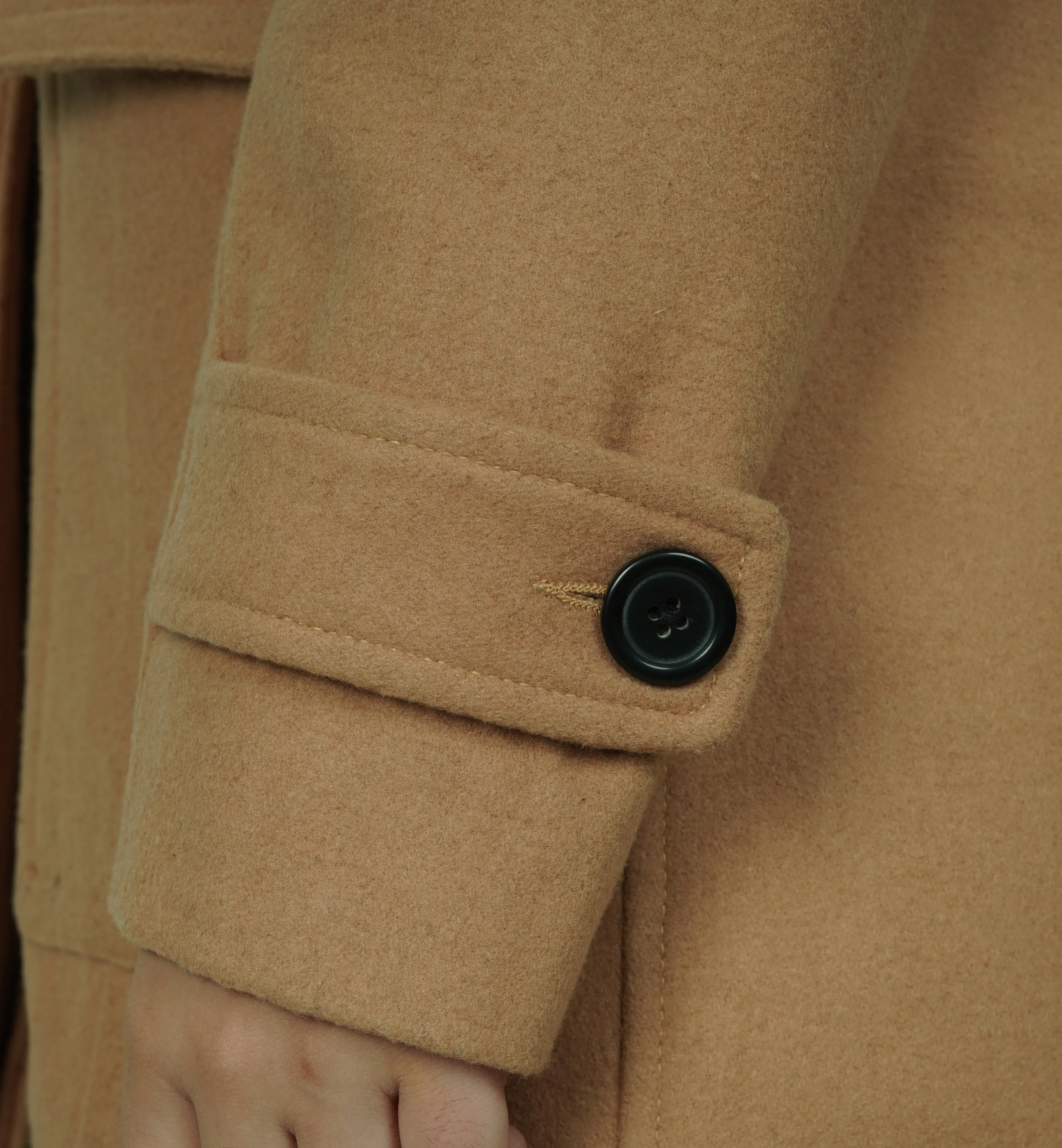 The Chelsea Duffle Coat Women - Camel