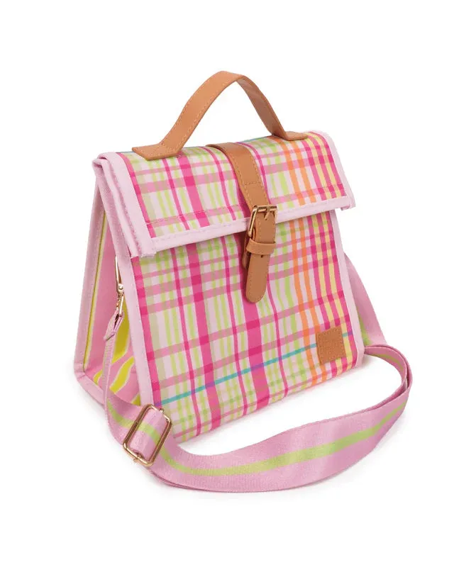 The Somewhere Co. Insulated Lunch Satchel - Lime Soda