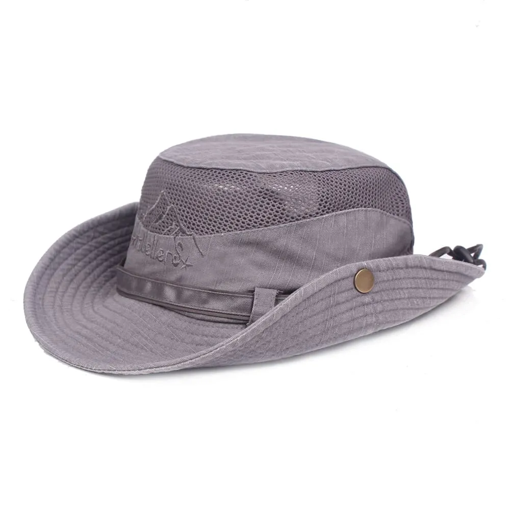 Travellers Hiking Sun Bucket Hat