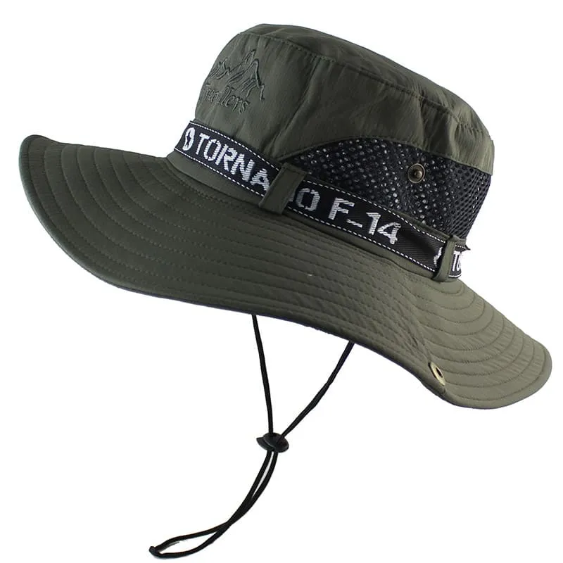 Travellers Tornado F-14 Sun Bucket hat