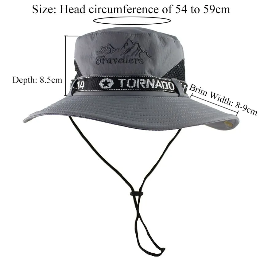 Travellers Tornado F-14 Sun Bucket hat