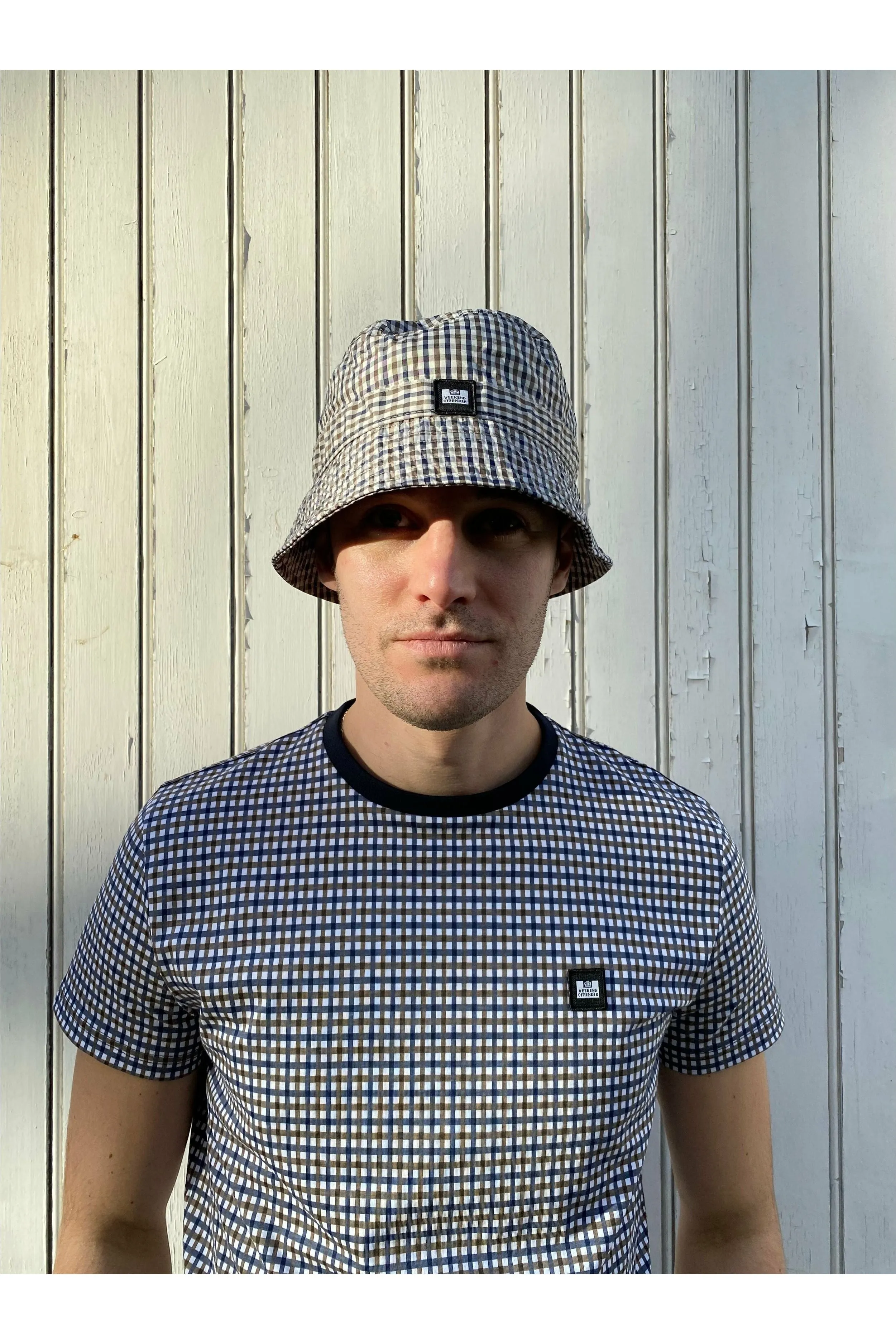 Weekend Offender - Queensland Classic Check Bucket - Hat