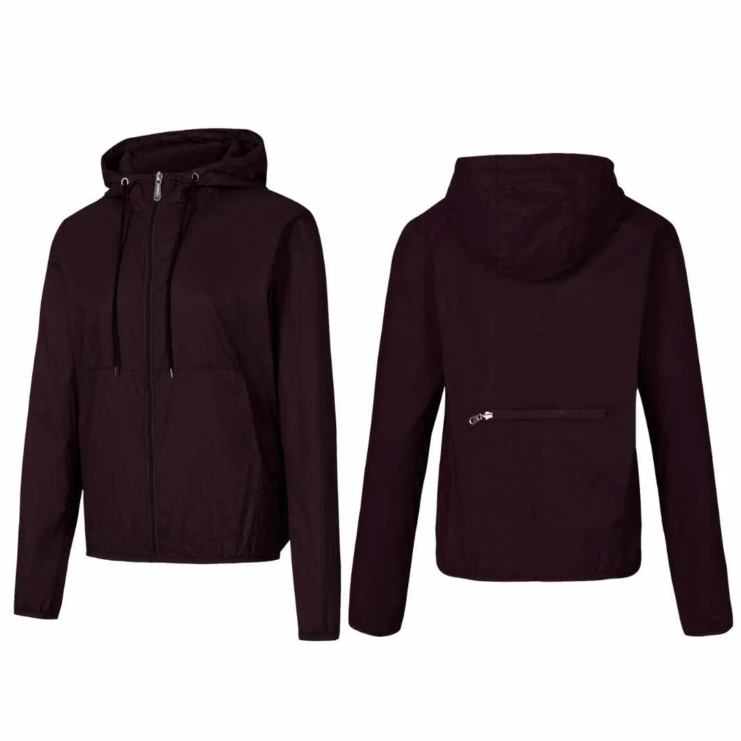 Women’s Packable Full Zip Windbreaker