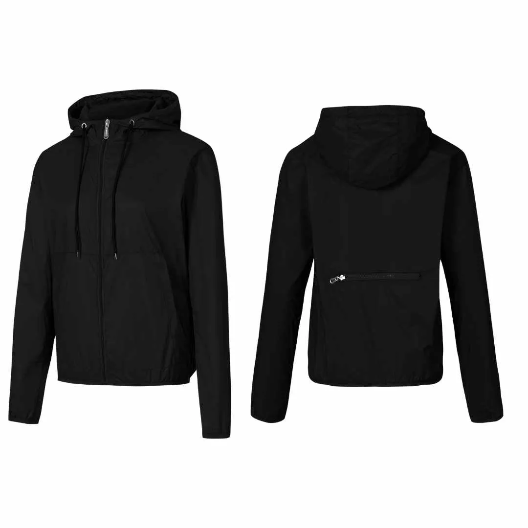 Women’s Packable Full Zip Windbreaker